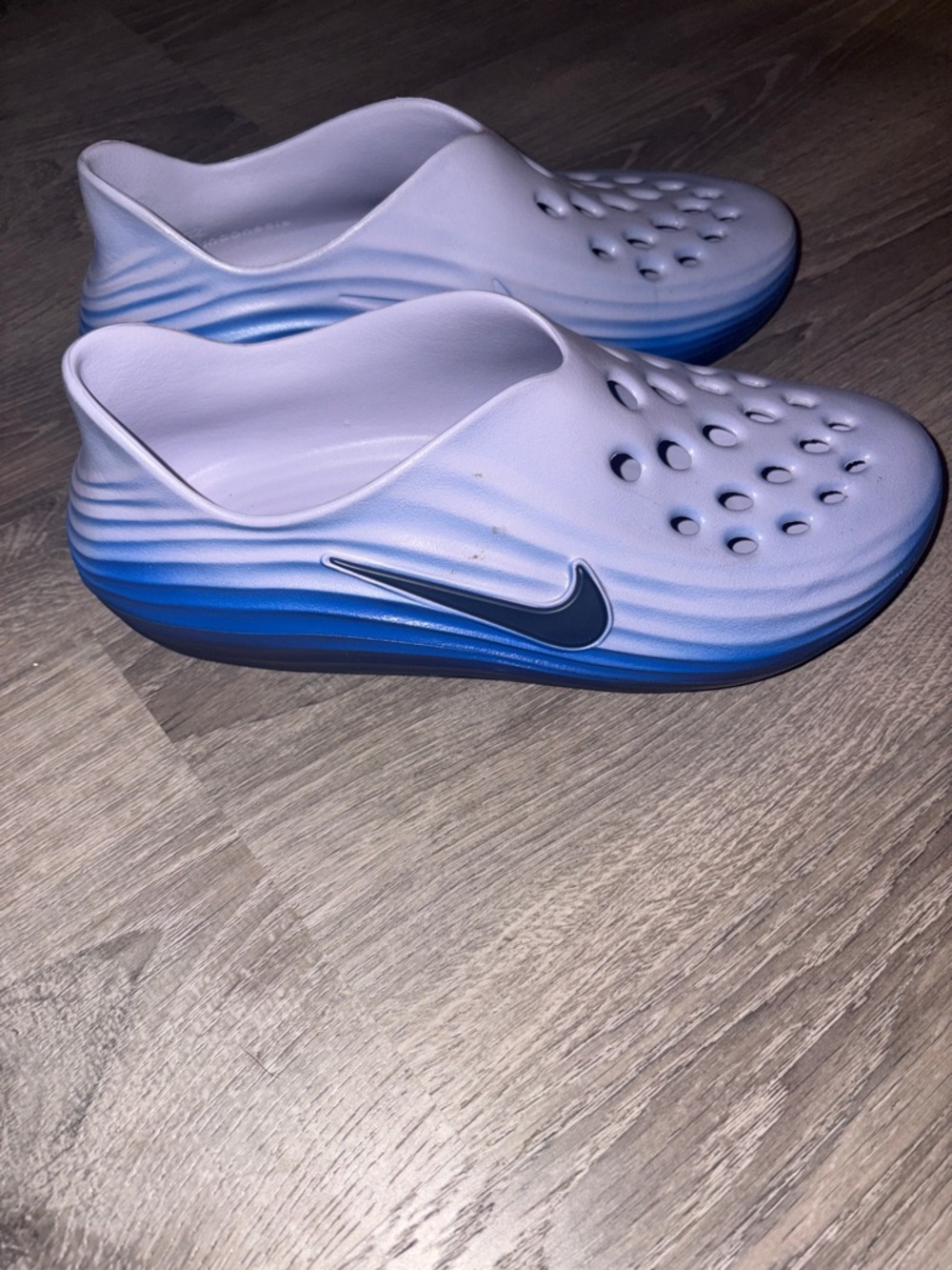 Nike Rejuven 8 Blue Slip-On Sandals - Picture 3 of 7